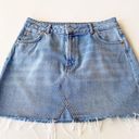 Topshop  MOTO Denim Mini Skirt Photo 3