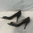 Brian Atwood  patent leather peep toe heels Photo 4