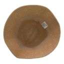 David & Young  1990's Women's Bucket Hat ANGORA Blend Camel Tan Brown OS Photo 2