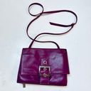 Perlina Dark pink  leather shoulder bag Photo 2