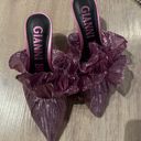 Gianni Bini Ruffle Pointed Toe Heels Photo 1