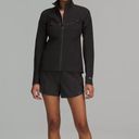 Lululemon - Hotty Hot High-Rise Lined Short 4" size 6.   Black. Photo 3