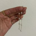 Anthropologie Gold Pearl Drop Earrings Photo 0