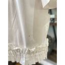 Jason Wu  Oversized Ruffle Shirt White Womens Size Small Photo 11