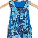 Donna Morgan  Floral Sleeveless Shift Dress Size 6, SOFT WHITE/ FRENCH BLUE NWT Photo 3