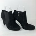 Tahari  Suzi Suede Ankle Bootie in Black Size 6 Photo 7