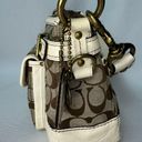 Coach Vintage  Legacy Satchel Brown Canvas & White Leather Bag VGUC #11140 Photo 7