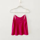 Cami NYC / Revolve The Busy Pearl Strap Silk Cami in Raspberry NWOT Photo 9