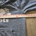 Roots  Canada Heather Gray Logo Kanga Maple Leaf Hoodie Women's Size M Photo 4