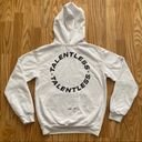 Talentless  WOMENS CIRCLE LOGO WHITE HOODIE SZ SMALL Photo 2