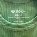 Roxy  - green ribbed tank top Photo 2