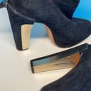 Brian Atwood  Black Suede Heeled Ankle Boots Size 7.5 Photo 10