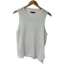 Rag and Bone  Jeans White Linen Michal Muscle Tank Photo 14