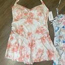 One Piece Meet Curve NEW Halter Style Pink Floral  Swimsuit ~ NWT Size 2XL Photo 0