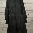 Samuel Dong Black bubble Taffeta Dress/ Coat Size M Photo 0