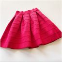 EXPRESS Textured Pleated Short Skirt Photo 2