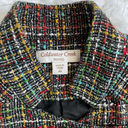 Coldwater Creek  Colorful Wool Tweed Full Zip Jacket Women’s size 8 Petite Photo 4