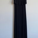 Charlotte Russe Black Ruffle Maxi Dress Photo 3