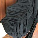 Bebe  Black Strapless Cocktail Party Dress Rurched Size XS Photo 2