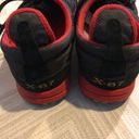 Polo  Sport Black & Red Mesh Sneakers Photo 2