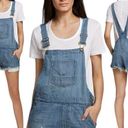 Hudson Jeans Vintage Y2K Hudson Florence Denim Cutoff Shortalls in Immortal Fray Size XS Photo 0