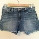 BKE  Buckle Payton Mid rise shorts distressed denim cutoffs stretch women 25 Photo 0