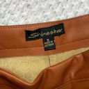 Shinestar Light Brown Leather Skirt With Pocket  Photo 2