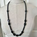 Onyx Long black  necklace Photo 0