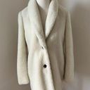 J.Crew EUC  Fleece‎ Cream Coat, XS Photo 6