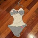 Abercrombie & Fitch  | One-piece Monokini Swimsuit Small Striped Photo 1