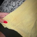 superdown Yellow Crochet Dress Photo 1