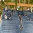 Rag and Bone  Jean Skirt Womens 23 Blue Jean Front Zip Otto Mini Summer Casual Photo 1