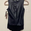 Commando NWT  faux leather body suit navy Photo 4