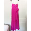 Dress the Population NWT  Kai Sweetheart Neckline Strapless Gown Fuchsia Photo 2