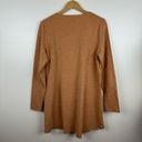 Sundance Loulou Faux Wrap Tunic Sweater in Orange Brown Size Large Photo 6