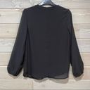 Premise Sheer Sleeve Layered Top Photo 6