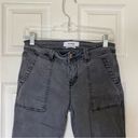 Pistola  Gray Cargo Pants Size 28 Utility Style Skinny Ink Tencel Crop Revolve Photo 2