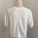 Everlane The Perform Tee White Athleisure Moisture Wicking Oversized Shirt small Photo 3