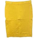 Anne Klein  Women’s Mustard MIDI Suit Skirt Size Medium NWT Photo 0