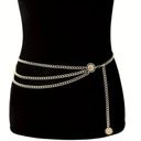 Golden Plated Tassel Belt Chain Elegant Alloy‎ Accessory Versatile Style Gold Photo 7