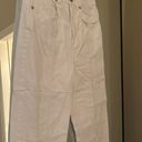 ZARA White Straight Leg Jeans Photo 1