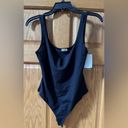 Free People  Romance In Rome Bodysuit Size Med color-black NWOT Photo 1