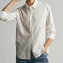 Everlane NWT  The Silky Cotton Relaxed Shirt in Optic White Photo 0