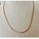 Monet Vintage  braided gold tone chain necklace Photo 1