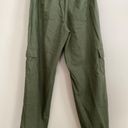 J.Crew  Linen Cargo Ankle Pants Photo 1