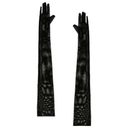 Norma Kamali  Long Gloves in Black Mesh XS/S New Womens Opera Photo 1