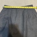 Pendleton  Vintage Petite Virgin Wool Pencil Skirt Size 10 Gray Photo 4