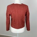 The Moon  & Madison Cable Knit Cropped Sweater Size XS Photo 3