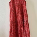 Joie  Bondi Cotton Tiered Tea Rose Sundress MIDI Photo 3