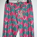 Simply Southern  Leggings Women Plus SZ Extra Large 2XL 3XL Pink Palm Trees Pants Photo 1